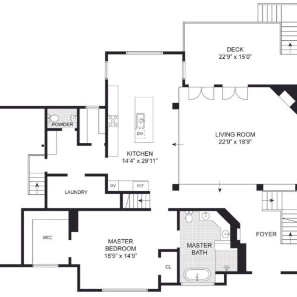 blueprints of a house for JEM Realty