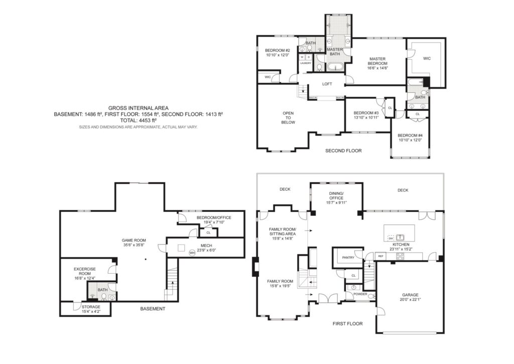 Floor Plan for 108 Foxwood Drive